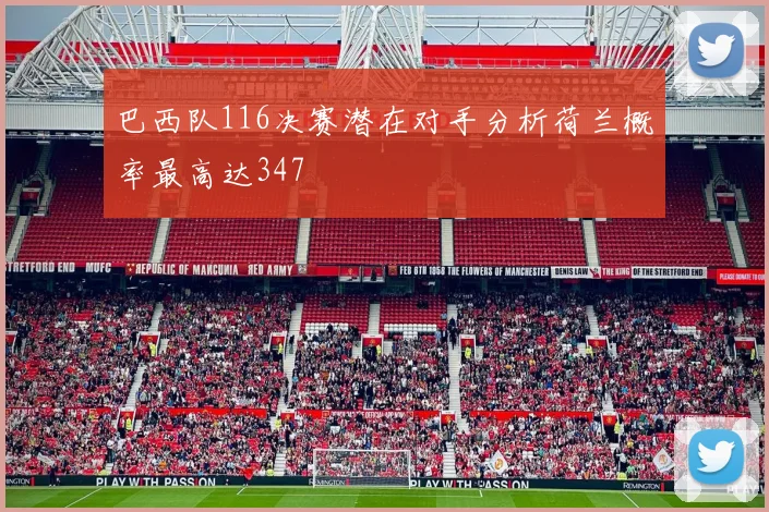 巴西队116决赛潜在对手分析荷兰概率最高达347