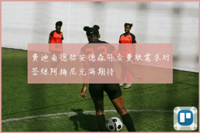 费迪南德称安德森符合曼联需求对签琼阿梅尼充满期待